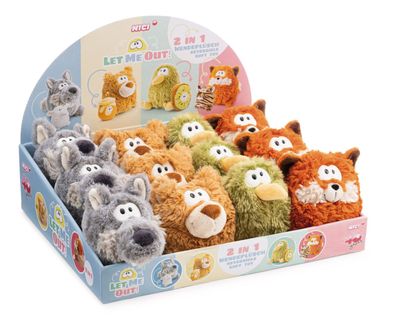 Kuscheltier 2in1 Let Me Out, NICI, Kuscheltiere