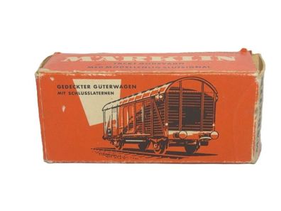 Märklin 4506 - Güterwagen mit Schlußlaternen - 1:87 - Originalverpackung - Nr. 020