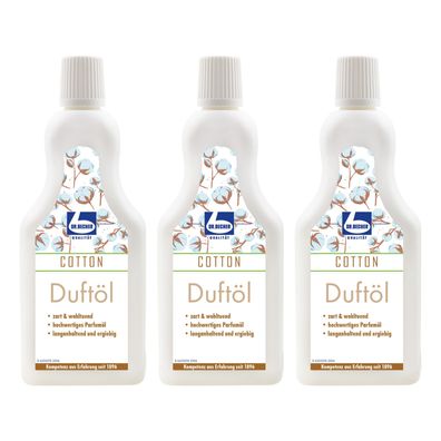 Dr. Becher Duftöl Cotton 3x500 ml Raumduft Parfümöl Lufterfrischer