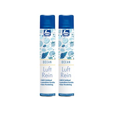 Dr. Becher Luft Rein Ocean 2x500 ml Lufterfrischer Geruchsneutralisierer