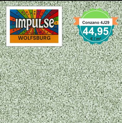 Vorwerk Conzano 4J29 Velours 400 oder 500 cm breit - keine Versandkosten