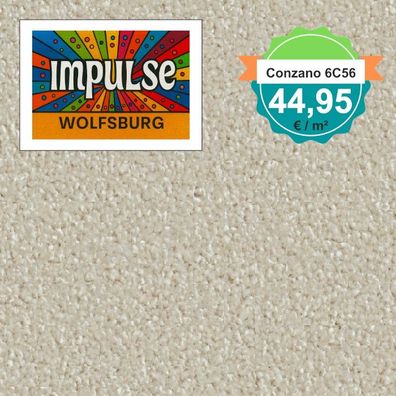 Vorwerk Conzano 6C56 Velours 400 oder 500 cm breit - keine Versandkosten