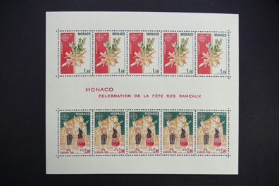 Monaco MiNr. 1473-1474 Block 17 postfrisch** (GB 2123)