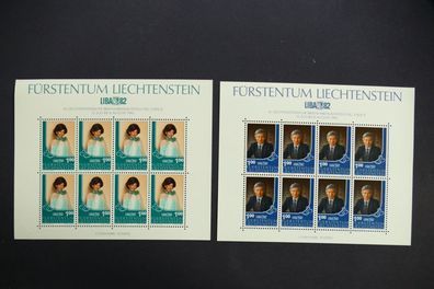 Liechtenstein MiNr. 797-798 Kleinbogensatz postfrisch** (GB 2117)