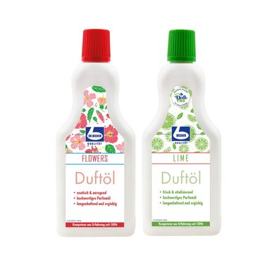 Dr. Becher Duftöl Flowers & Lime je 500 ml Doppelpack, langanhaltend & ergiebig