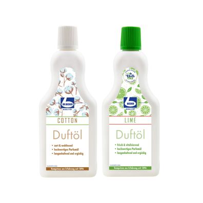 Dr. Becher Duftöl Lime & Cotton je 500 ml Doppelpack, langanhaltend & ergiebig