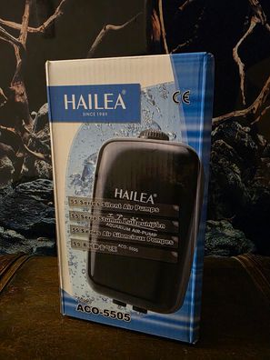 Hailea Membranpumpe 5505 - 330l/ h 6,5W leise Luftpumpe Durchlüfter Aquarium