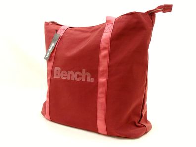 Bench. Damen Shopper XL brombeer – leichte, robuste Handtasche für täglichen Gebrauch