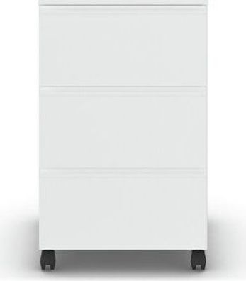 rauch Joel Rollcontainer, 3 Schubladen, Farbe Weiß, Breite 40 cm