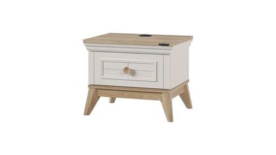 Lajivert Nachttisch Alegra mit USB-Anschluss