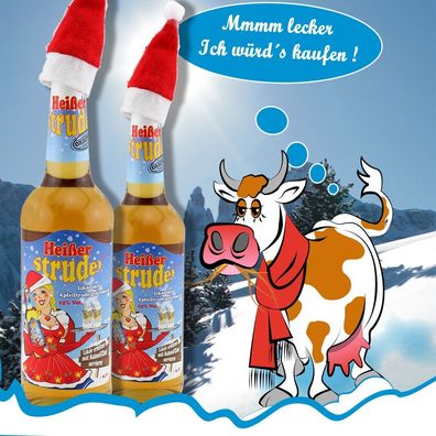 Heißer Strudel Doppelpack / 2 x 0,7 ltr. / 15% Vol. / Likör mit Apfelstrudelgeschmack