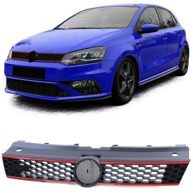 Sport Kühlergrill passt für VW Polo 5 6R 6C 2009-2017 auch GTI