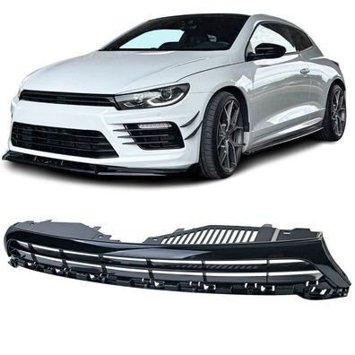 Sport Kühlergrill Schwarz Glanz passt für VW Scirocco III Facelift 2014-2017