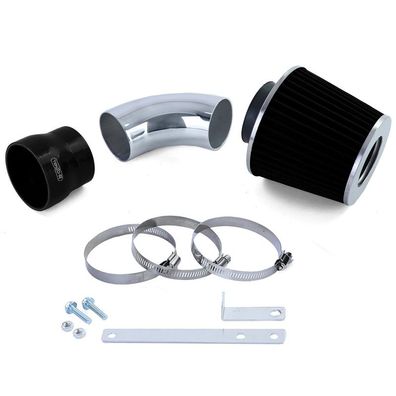 Air Intake Kit Sportluftfilter Schwarz für 3er BMW E46 323 325 328 330 1998-2006