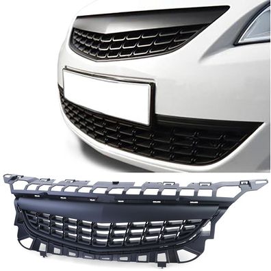 Kühlergrill Frontgrill Schwarz ohne Emblem für Opel Astra J 5 Türer 2009-2012