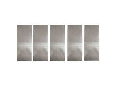 Edelstahl-Ersatzklingen 100 mm für Schaber 06795 – 5 Stück