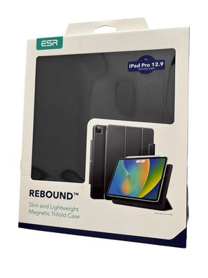 ESR für iPad Pro 12,9 Zoll Hülle 2022/2021/2020 (6./5./4. Generation) Schwarz