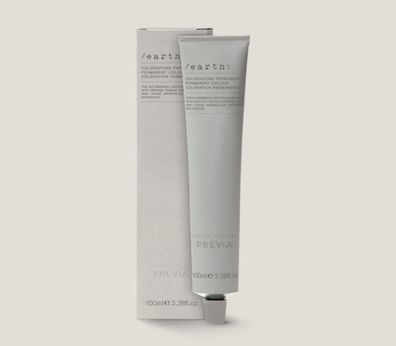 PREVIA / earth: Colour 100 ml 6.0/ 6N - dunkelblond