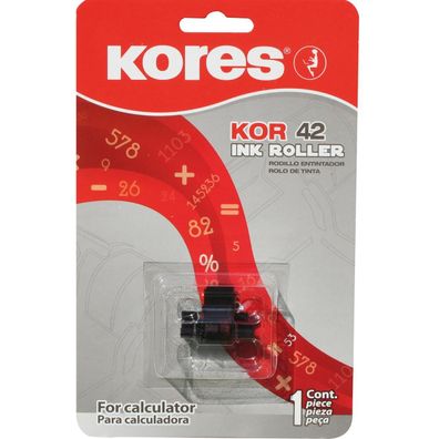 Kores G745SR Tischrechner-Farbrolle Casio HR 150TEC sw/rt