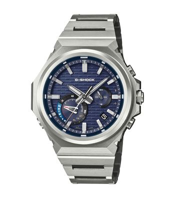 Casio G-Shock Uhr Herren GST-B1000D-2AER Edelstahl, Solar, Blau