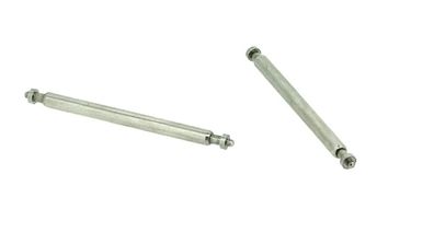 Junghans 2x Federstege Stifte 23,5mm Edelstahl ? 011/1800 012/1805