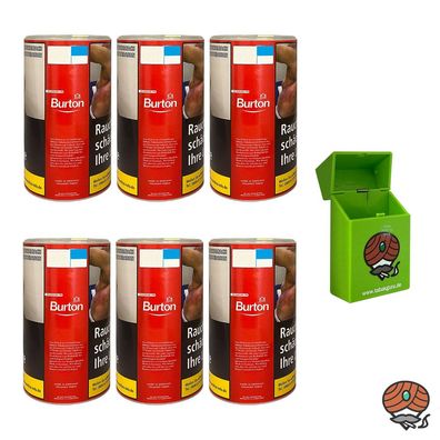 Burton Red Volumentabak XXL Dose 6x 85g, Box