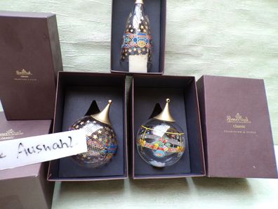 altes Rosenthal Glaskugel Jahreskugel Glocke Mexiko 1998 Germany