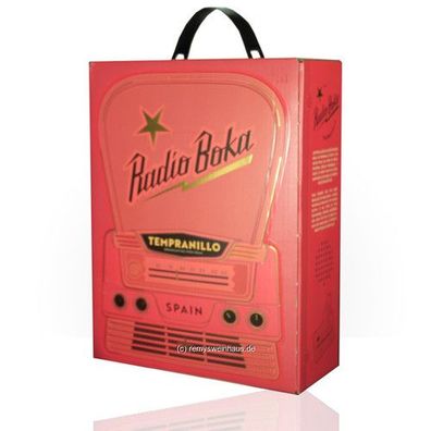 Hammeken Cellars BIB(3L) Radio Boka Tempranillo 3.00 Liter