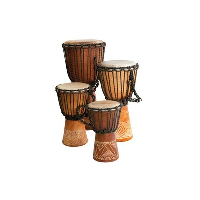 Terre Djembe Schnitzerei 40cm