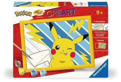 Creart - Pikachu - Malen nach Zahlen - Pokémon - Ravensburger Verlag