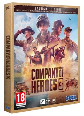 Company of Heroes 3 - Launch Edition - PC - Neu & OVP - EU Version