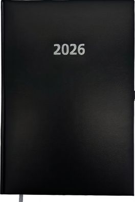 2026 ADINA Wochenkalender A5 1 W= 2S 128 Seiten mit Eckperforation mit Leseband