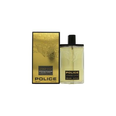 Police Amber Gold Eau De Toilette For Man 100ml Spray