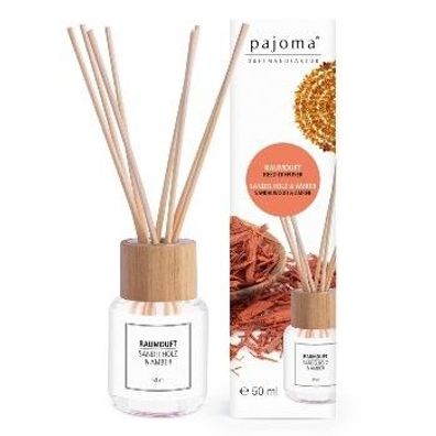 pajoma Raumduft Sandelholz & Amber, 1er Pack (1 x 50ml) in Geschenkverpackung