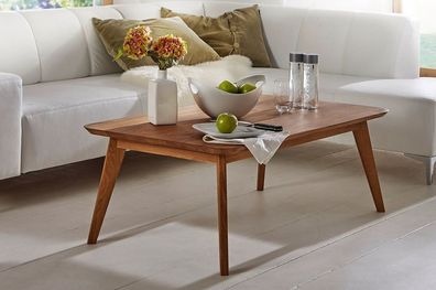 Couchtisch 'Bern' 110x65cm Wildeiche massiv geölt