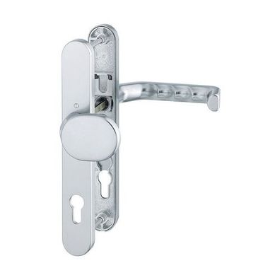 Liverpool 86G/3357N/1313G Hoppe Wechselgarnitur Langschildgarnitur Alu F1 Türdrücker