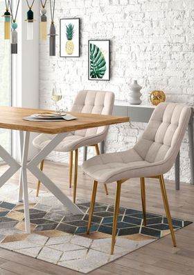 Stuhl , Esszimmerstuhl J262-1-ZN, Farbe wählbar