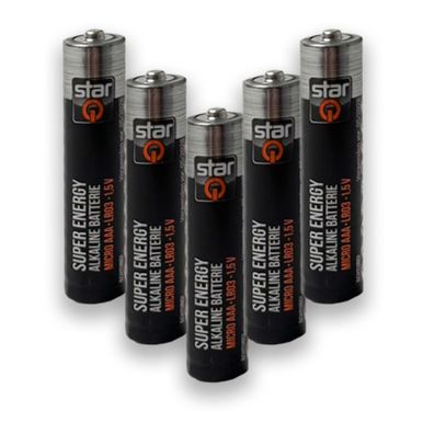 120 St. XXL Big Pack Micro AAA Alkaline Batterien 1,5V LRO3 Batterie (0,13€/St)