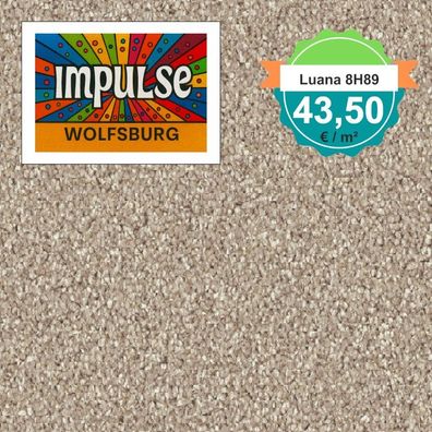 Vorwerk Luana 8H89 Velours 400 oder 500 cm breit - keine Versandkosten