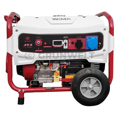 Stromerzeuger Weima WM8500E Generator Notstromaggregat Benzin Stromgenerator