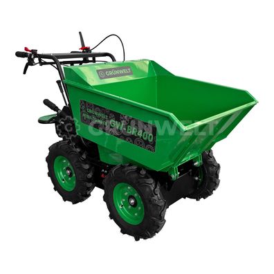 Mini Raddumper GW-BR400 7 PS 212 cm³ Vierradantrieb Dumper Kipper Transport Reifen