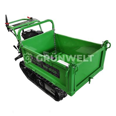 Grünwelt GW-B320 7 PS 196 ccm Raupendumper Dumper Minidumper Kipper Transport