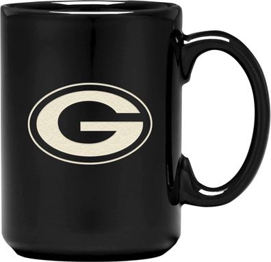 NFL Kaffeetasse Green Bay Packers Sanded Curved Tasse Mug 15oz 450ml 5056146868368