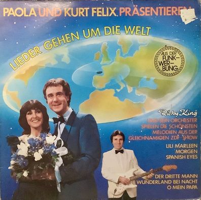 LP: Ricky King: Lieder Gehen Um Die Welt (1982) Epic EPC 85658