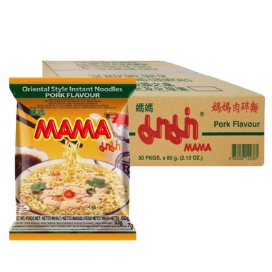 30er-Pack MAMA Instantnudeln Schwein 60g