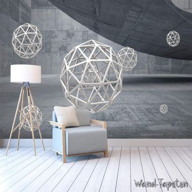 Vlies Fototapete Wandtapete Wandbilder Abstrakte Architektonische Raumdarst 4314