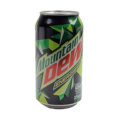 Mountain Dew Energised Lemon - Australian Import 375 ml