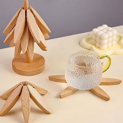 Anti brühe Hitze Baum Design Untersetzer Resistente Untersetzer Tisch Matte DE