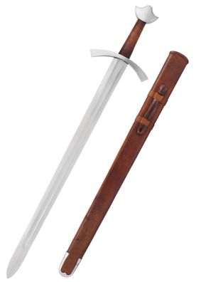 Hochmittelalter Ritterschwert mit Scheide