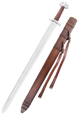 Frühes Wikingerschwert Godfred mit Scheide, Schaukampf SK-B